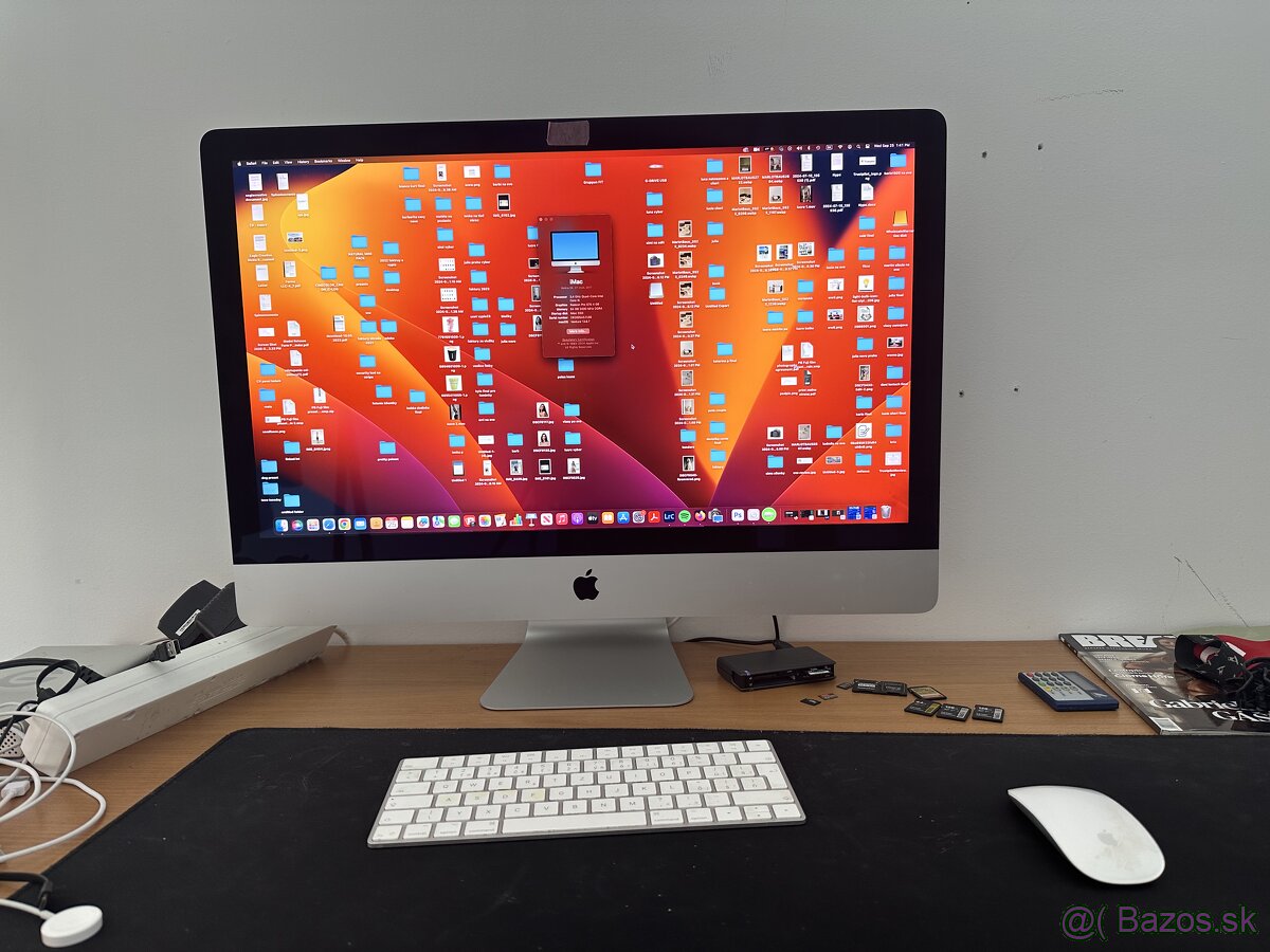 27 " Imac 5K retina 3,4ghz 4 core i5, 64 RAM , 4tb SSD