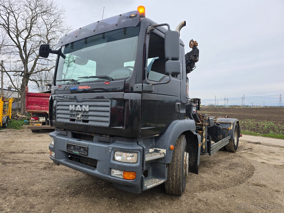 MAN TGM 18.280  HAKOVY KONTAJNER / H.RUKA HIAB