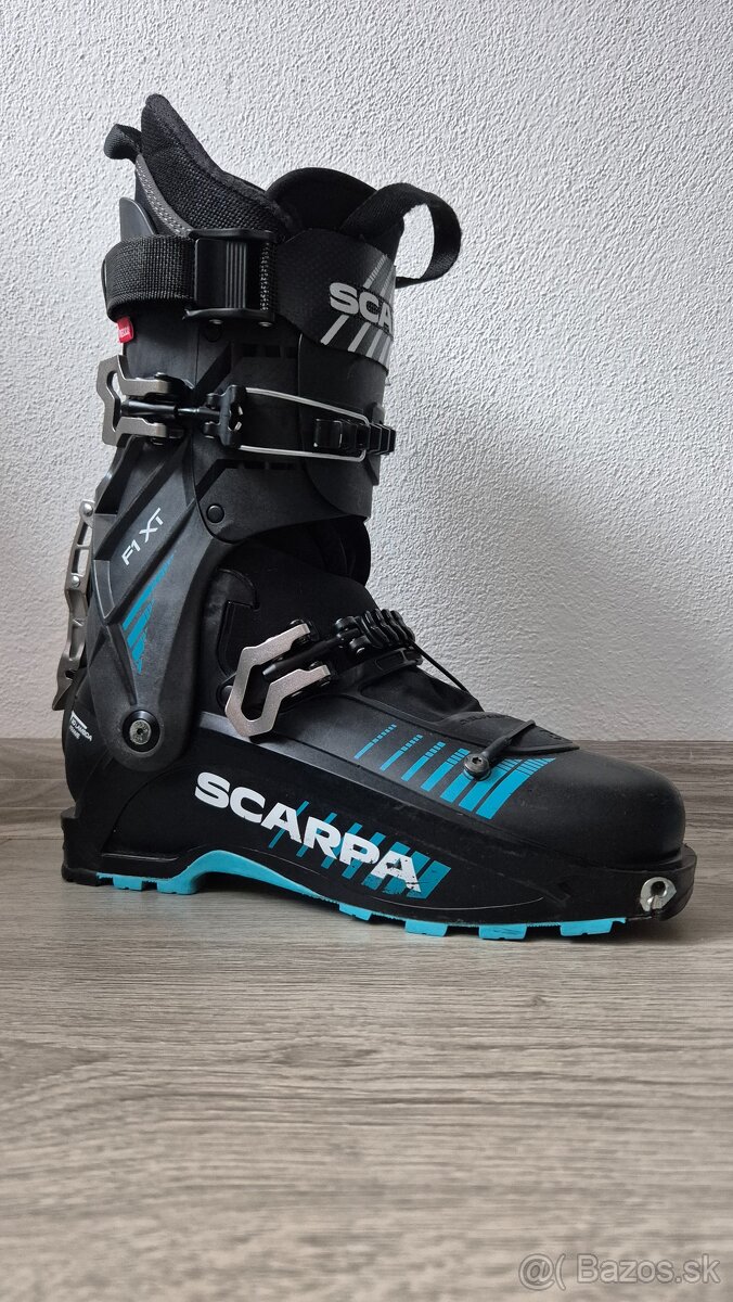 SCARPA F1 XT carbon/azure MP 280