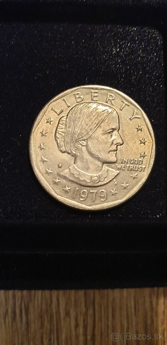 1$ , US Susan B Anthony One Dollar 1979  D