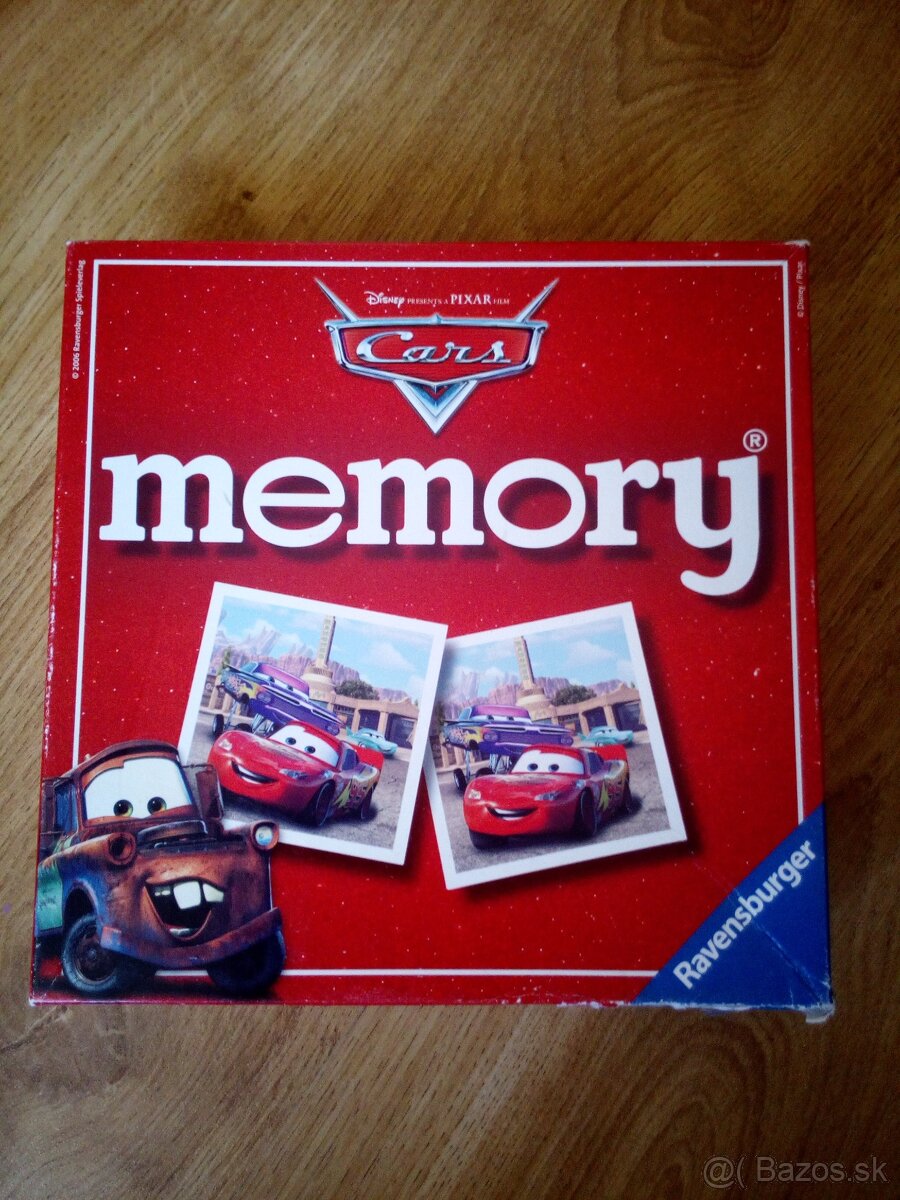 Revensburger cars memory - pexeso