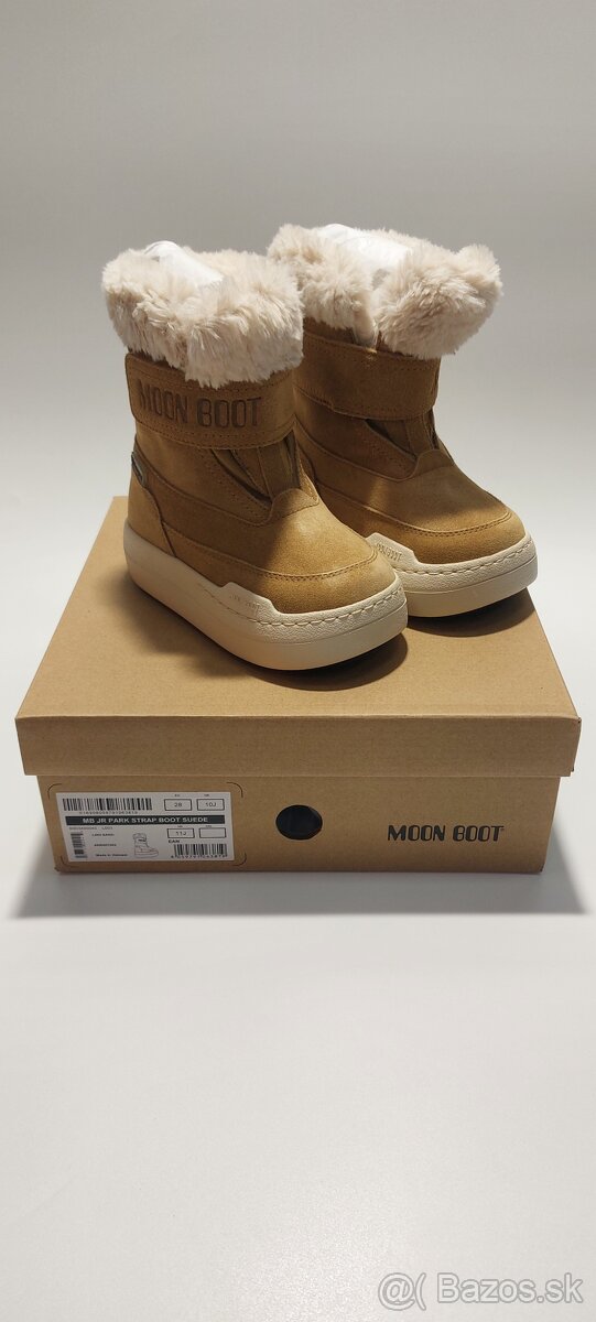 Moon Boot Junior Park Strap Suede sand