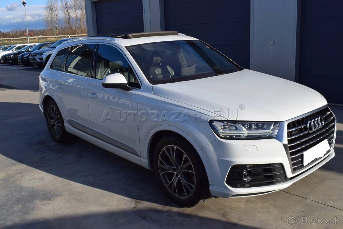 Audi Q7 50 3.0 TDI mHEV S line quattro tiptronic panorama