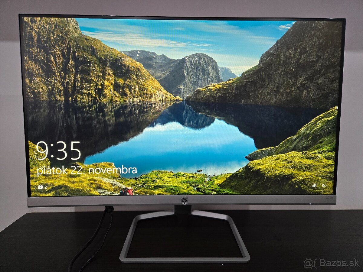 HP 27fw - 27" IPS LED displej s Full HD rozlíšením