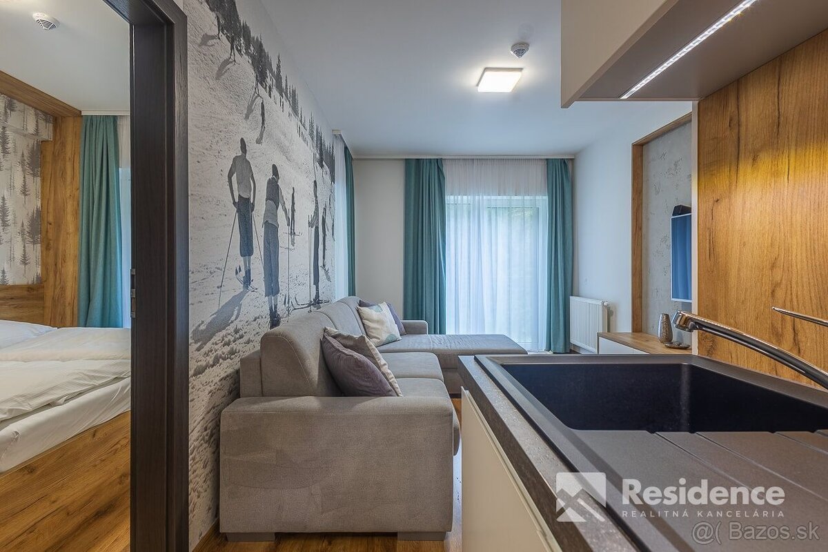 Luxusný jednospálňový horský apartmán v Jasnej