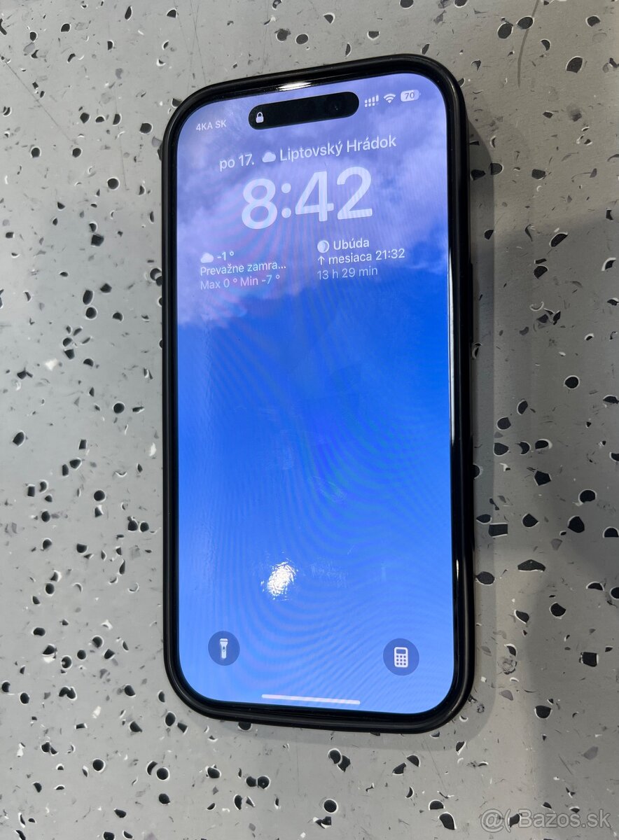 Apple iPhone 16 Pro 256GB Čierny titán