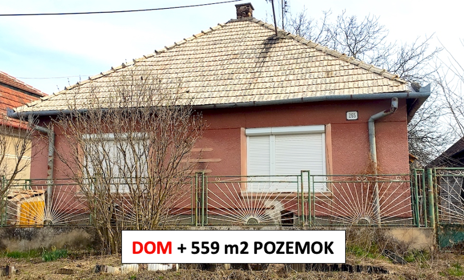 Búč - RODINNÝ DOM s 560 m2 POZEMKOM - Na predaj