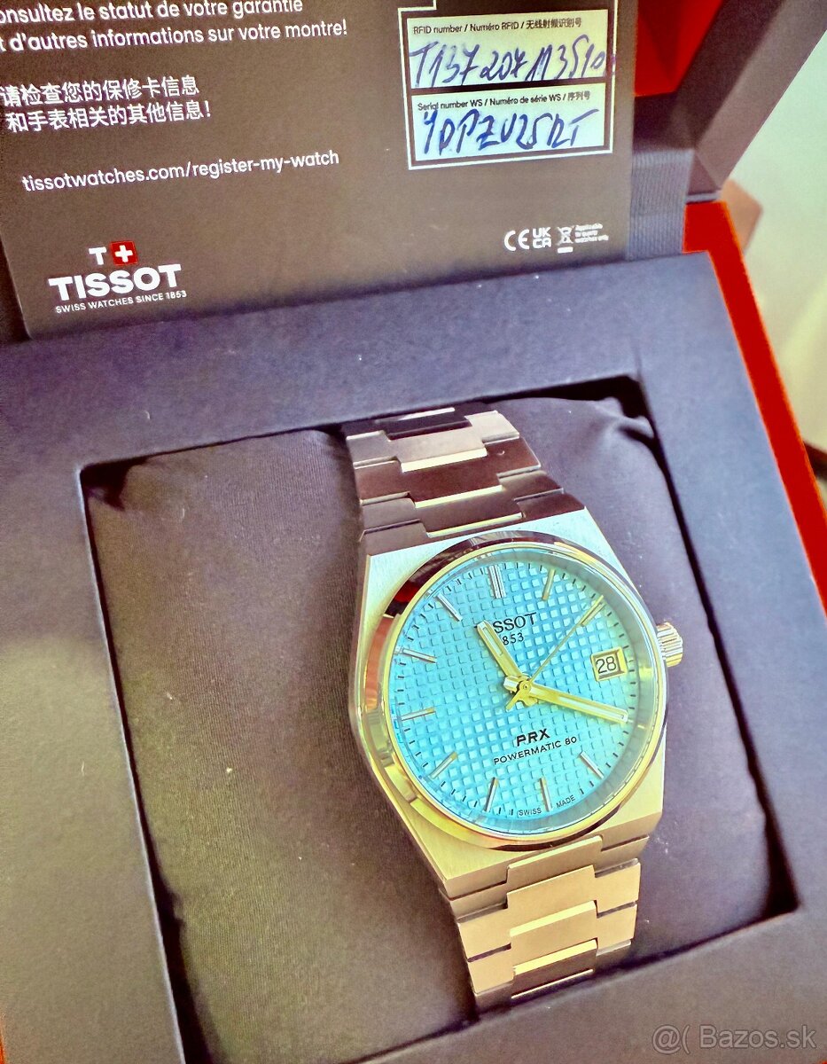 Dámske nové hodinky Tissot PRX