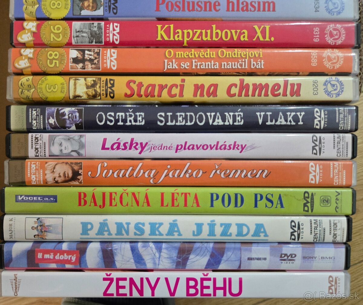 DVD filmy Československe