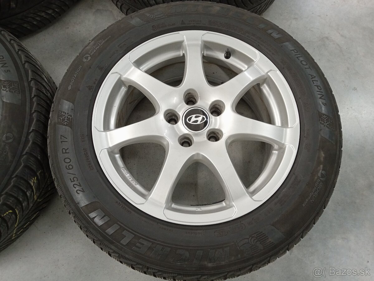 Zimne ALU 5x114,3 R17 7,5J ET40 ANZIO HYUNDAI