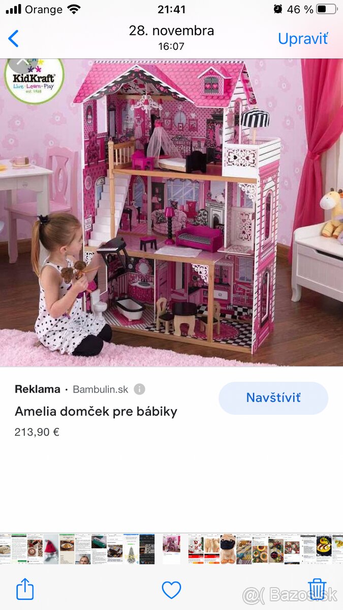 Domcek pre babiky Kid kraft