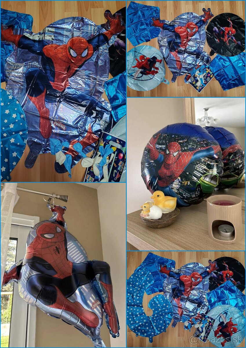 Nové veľké balóny Spiderman - AŽ 16 kusov