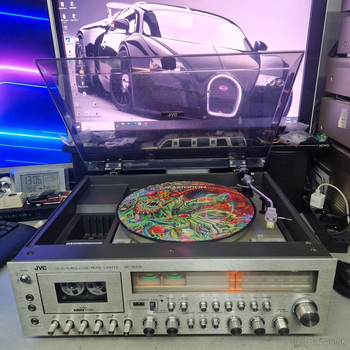 JVC MF-1845...combo Receiver / Kazetový deck / Gramo ...