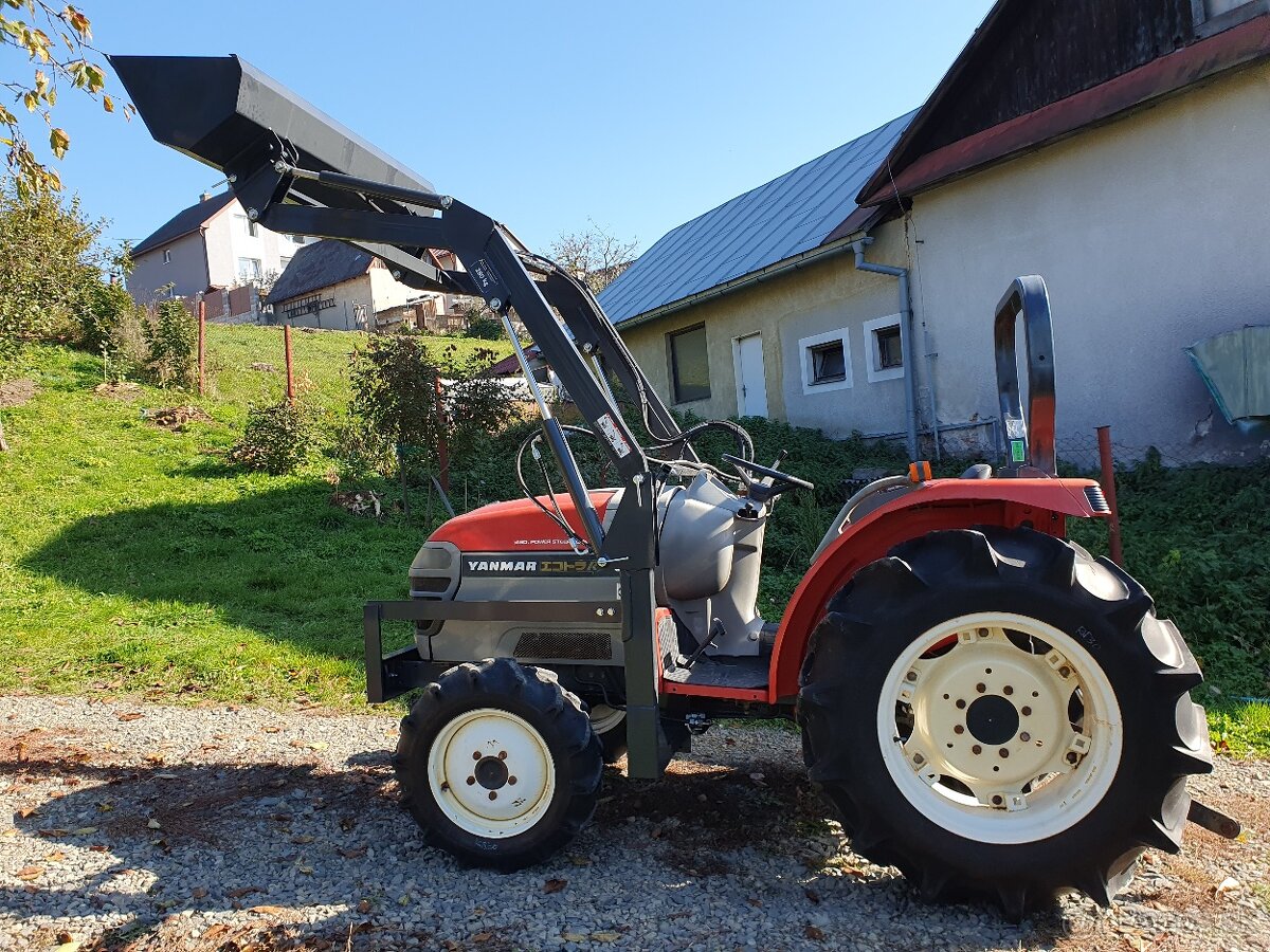 Yanmar RS 30 + nakladač (1137mth., záruka)