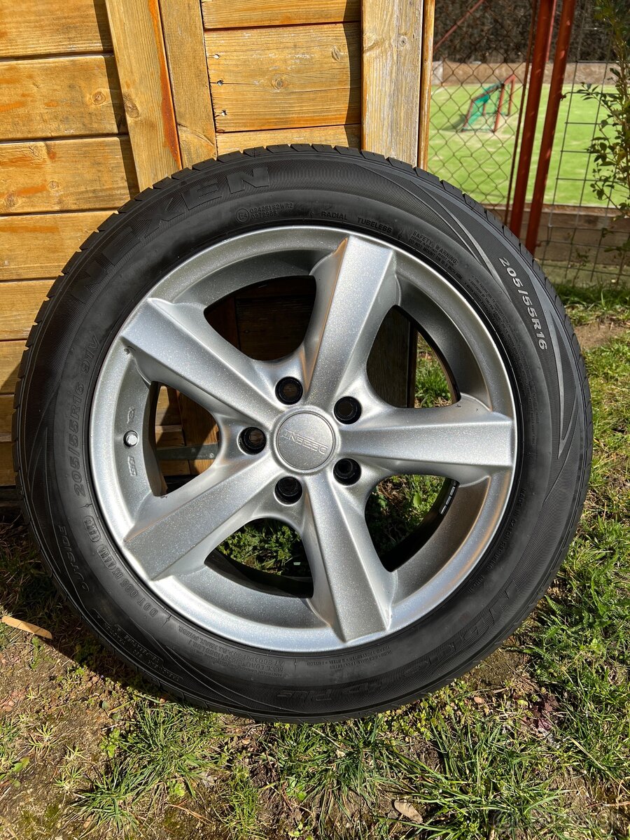 Disky R16 5x112 s letnými pneumatikami Nexen 205/55 R16 2023