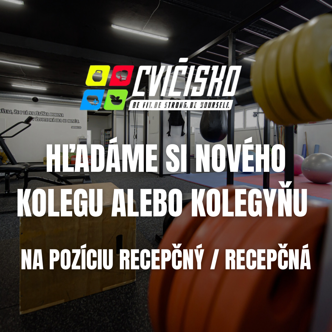 RECEPČNÝ / RECEPČNÁ VO FITNESS CENTRE