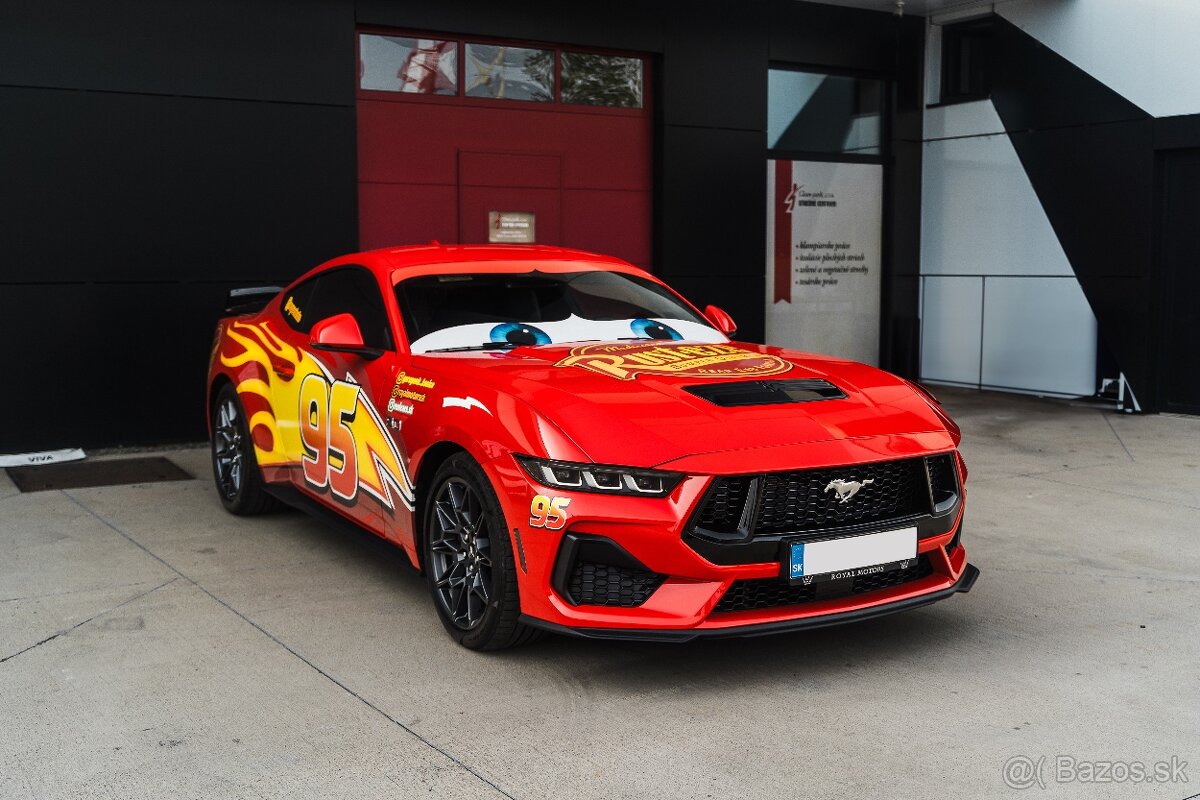 McQueen lightning Mustang GT 5.0 453 koní na prenájom