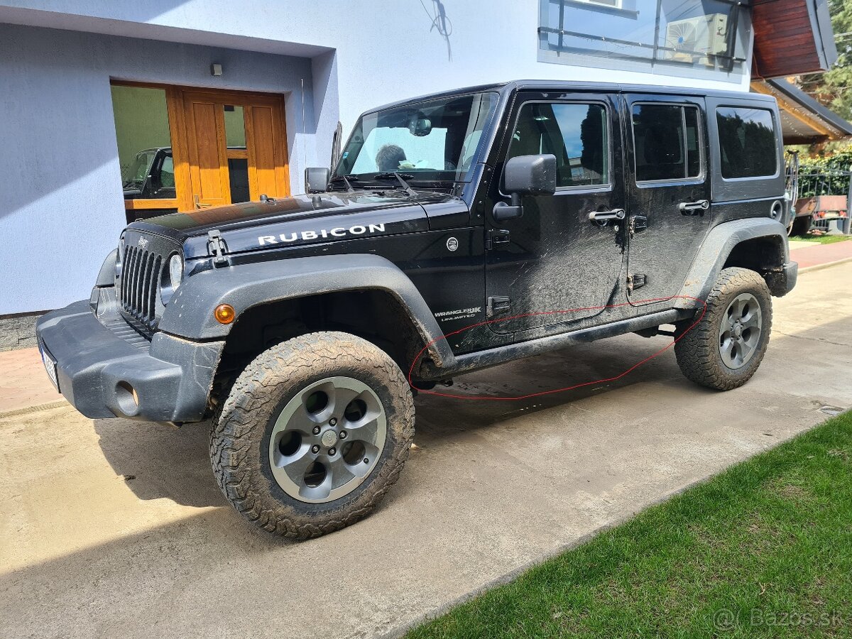 Predam pevnostne prahy wrangler rubicon unlimited