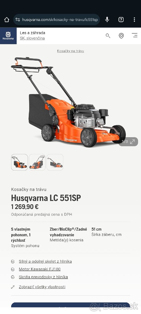 Husqvarna LC551 SP