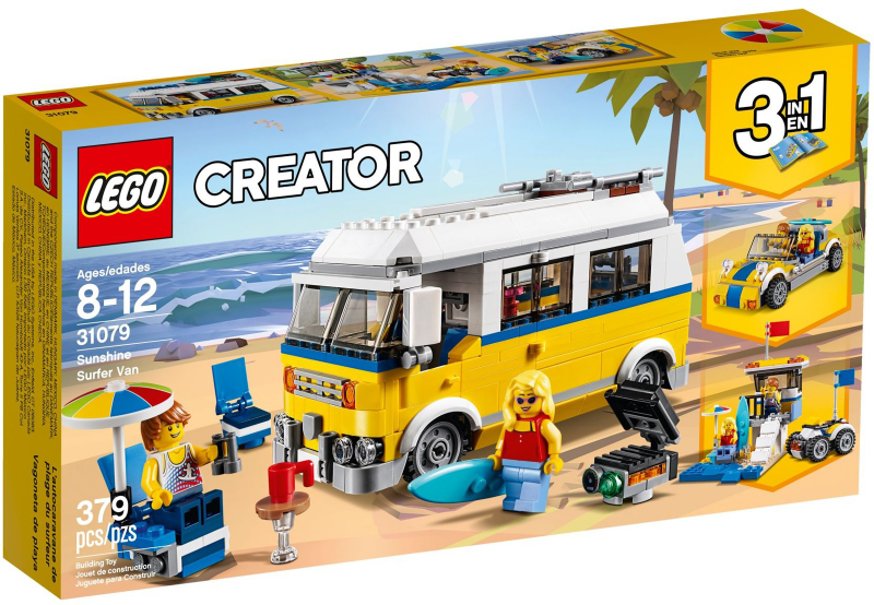 31079 LEGO CREATOR 3v1 Sunshine Surfer Van - NOVÉ