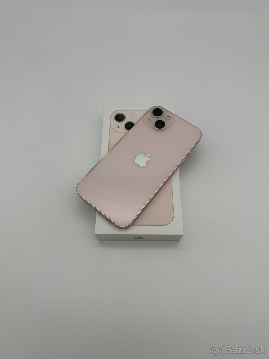 iPhone 13 256GB Pink KOMPLET + DARČEK