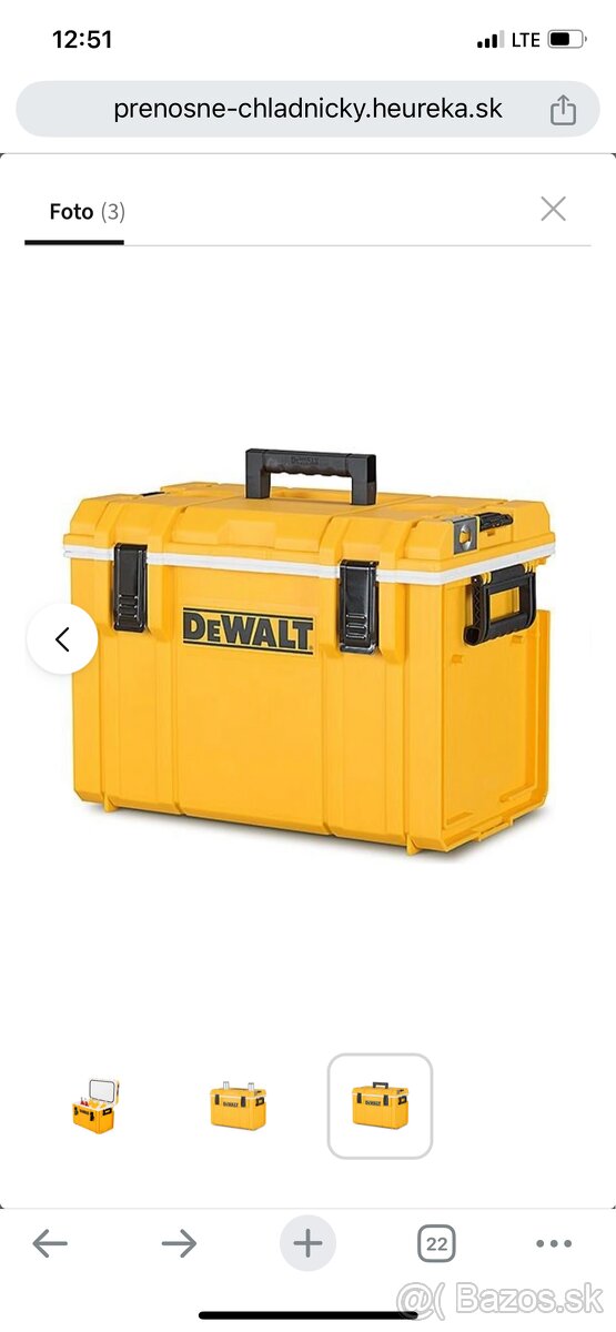 DeWALT chladiaci box DS404 25,5l