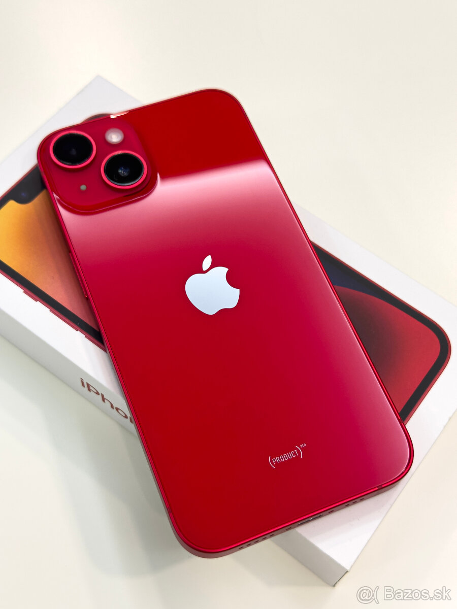 iPhone 14 128GB Red - TOP STAV