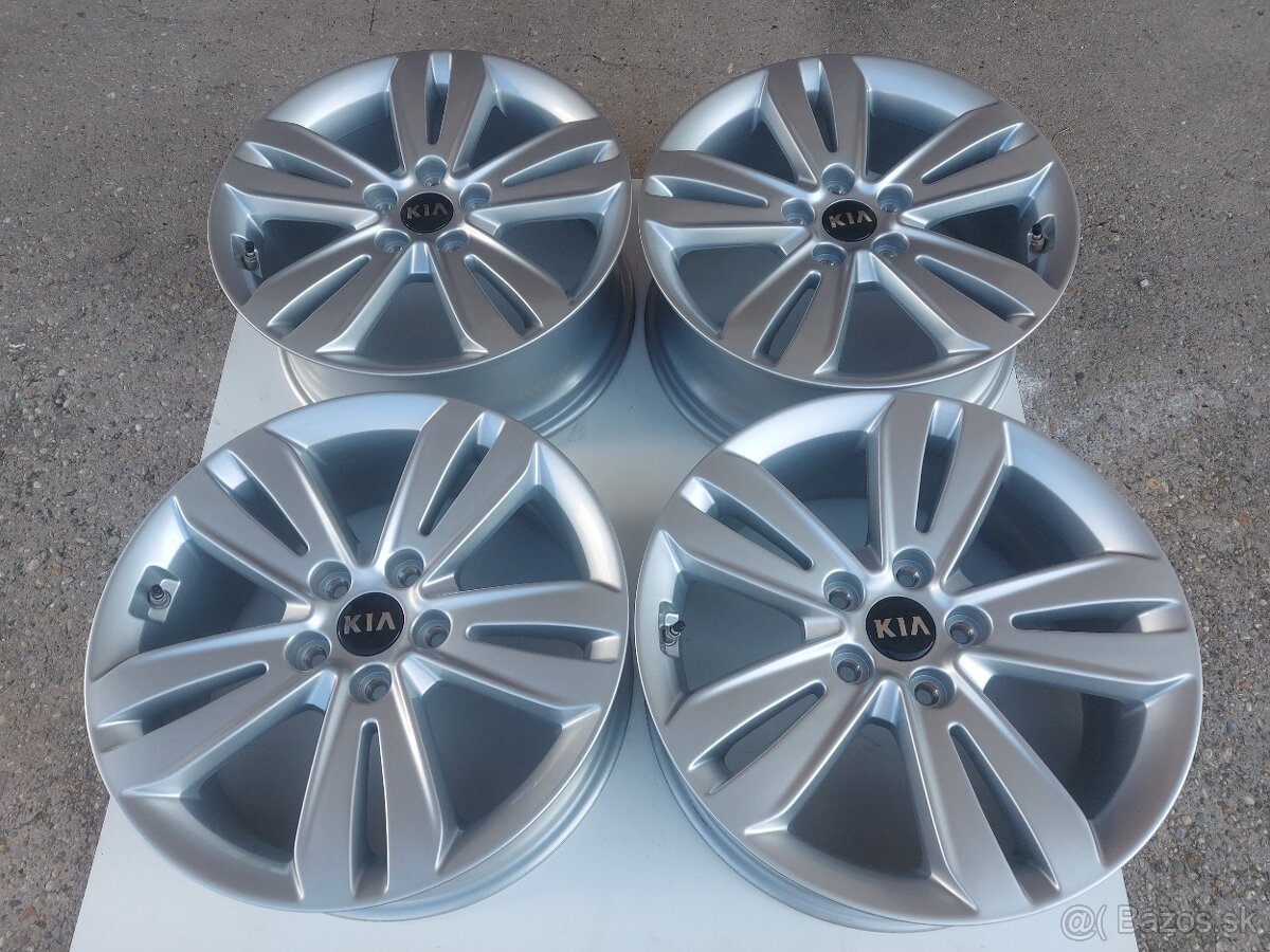 5x114,3R17 alu disky orig. KIA- HYUNDAI+ SENZORY TLAKU