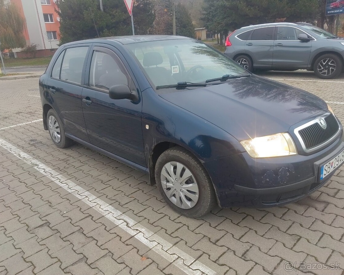 Ponúkam na predaj škoda fabia 1.4 mpi  44 kw r.v 200