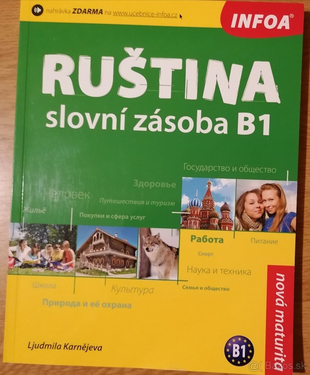 RUŠTINA slovní zásoba B1