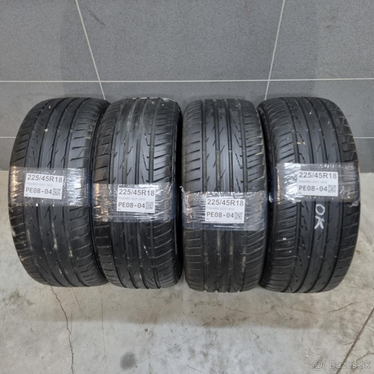 Letné pneumatiky 225/45 R18 PAXARO DOT1919