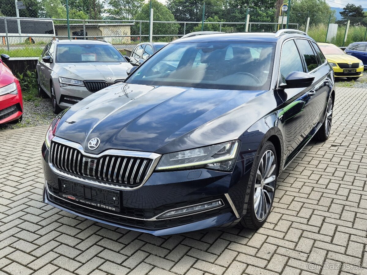 Škoda Superb III DSG L&K FullLED WEBASTO CANTON COLUMBUS