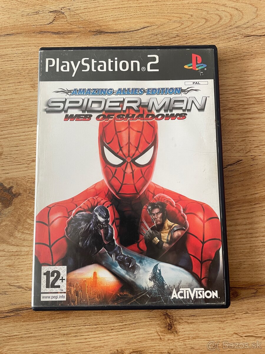 PS2 Spiderman: web of shadows