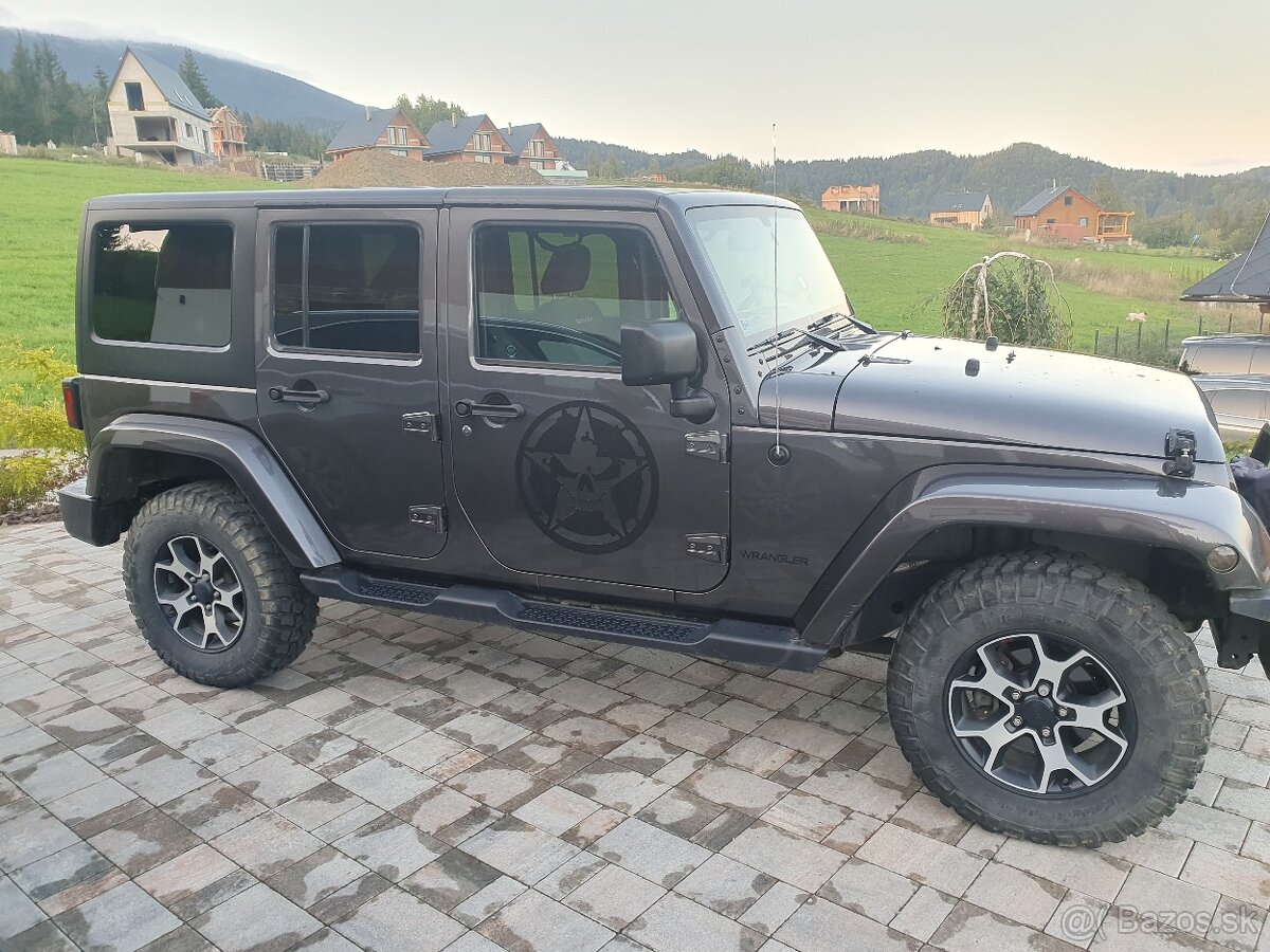 Jeep wrangler sahara