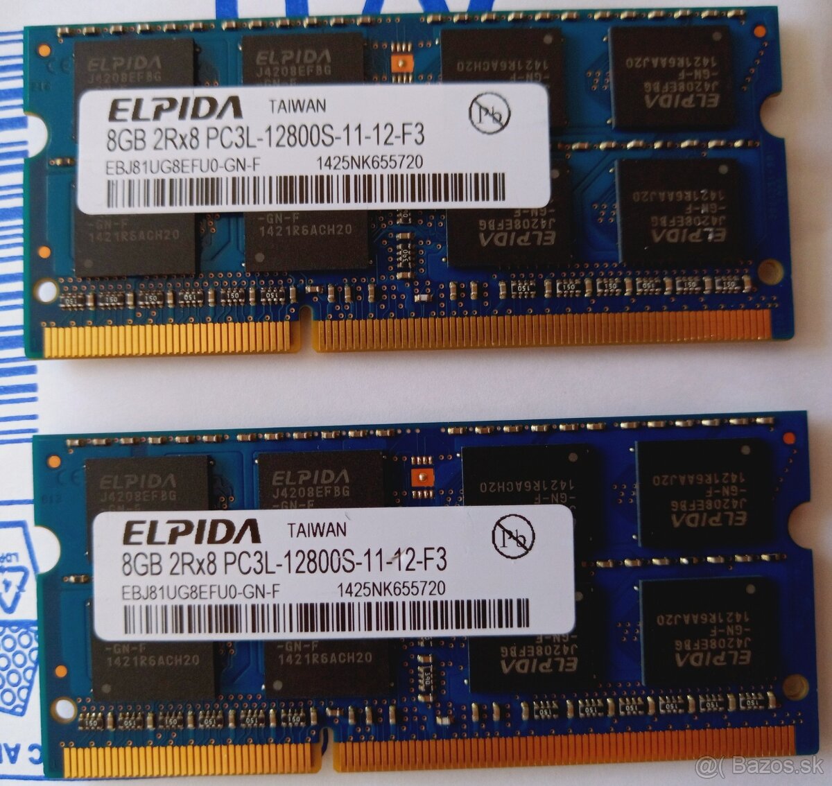 16GB DDR3 1600MHz 2Rx8 PC3L-12800S