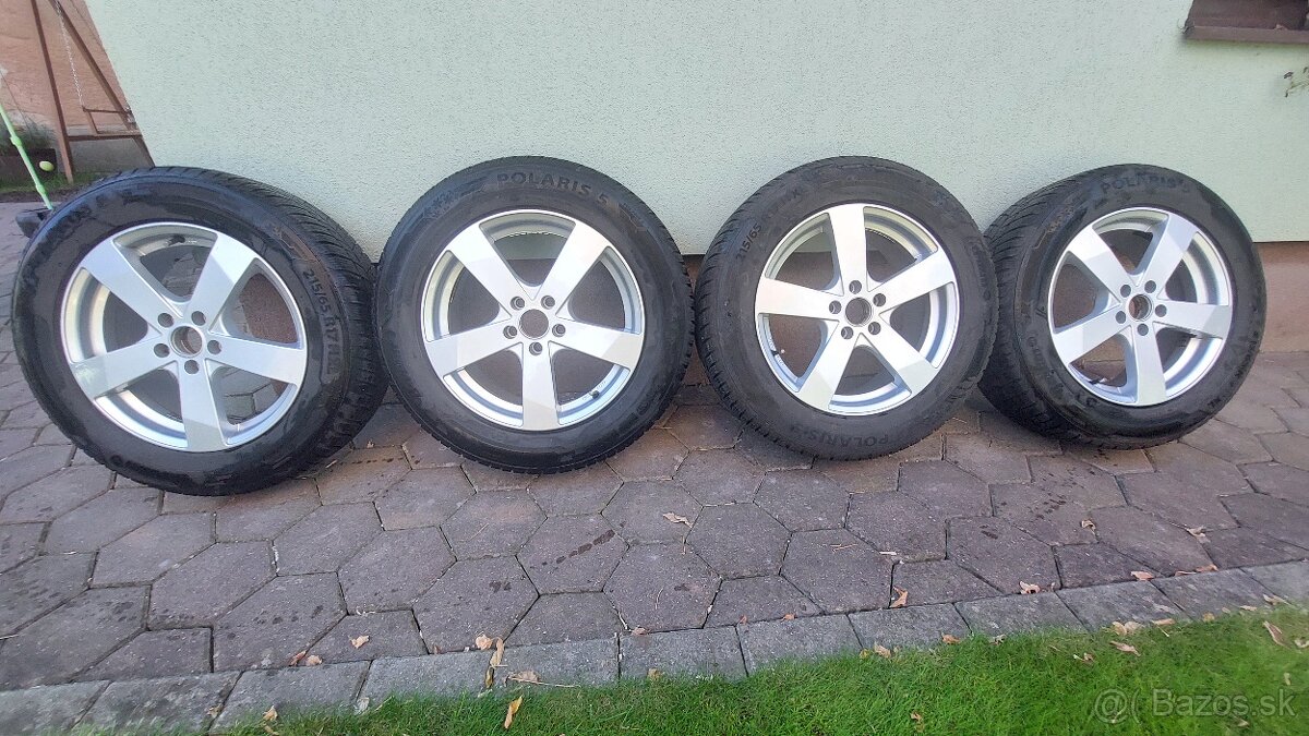 Dezent 7jx17 h2 ET48 + Barum Polaris 5 215/65 R17