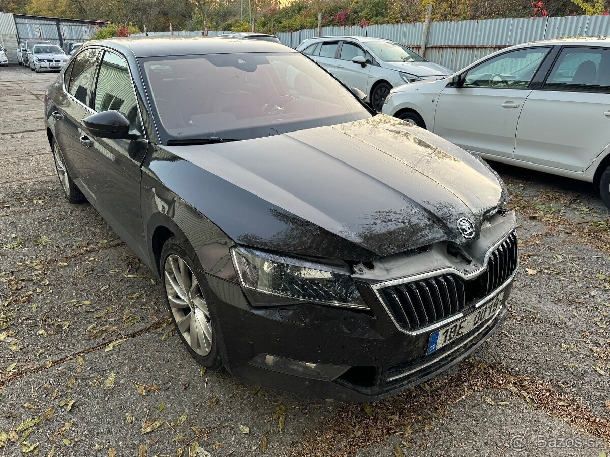 ŠKODA SUPERB 2,0 TDI,140KW,ROK 2016,NAJ 190TKM,MANUAL,DOHODA