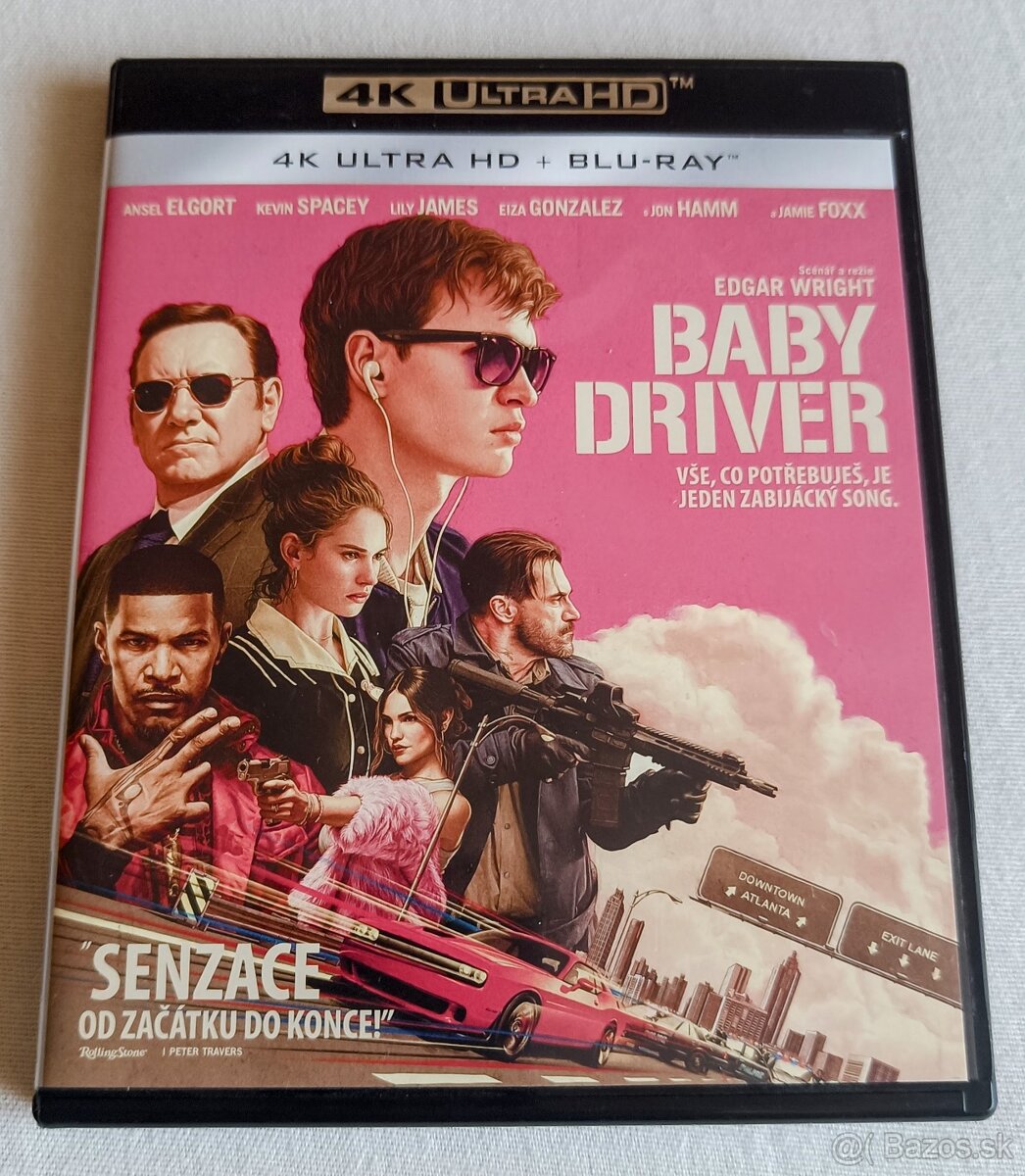 Baby Driver (2017) - 4K UHD + BD s CZ