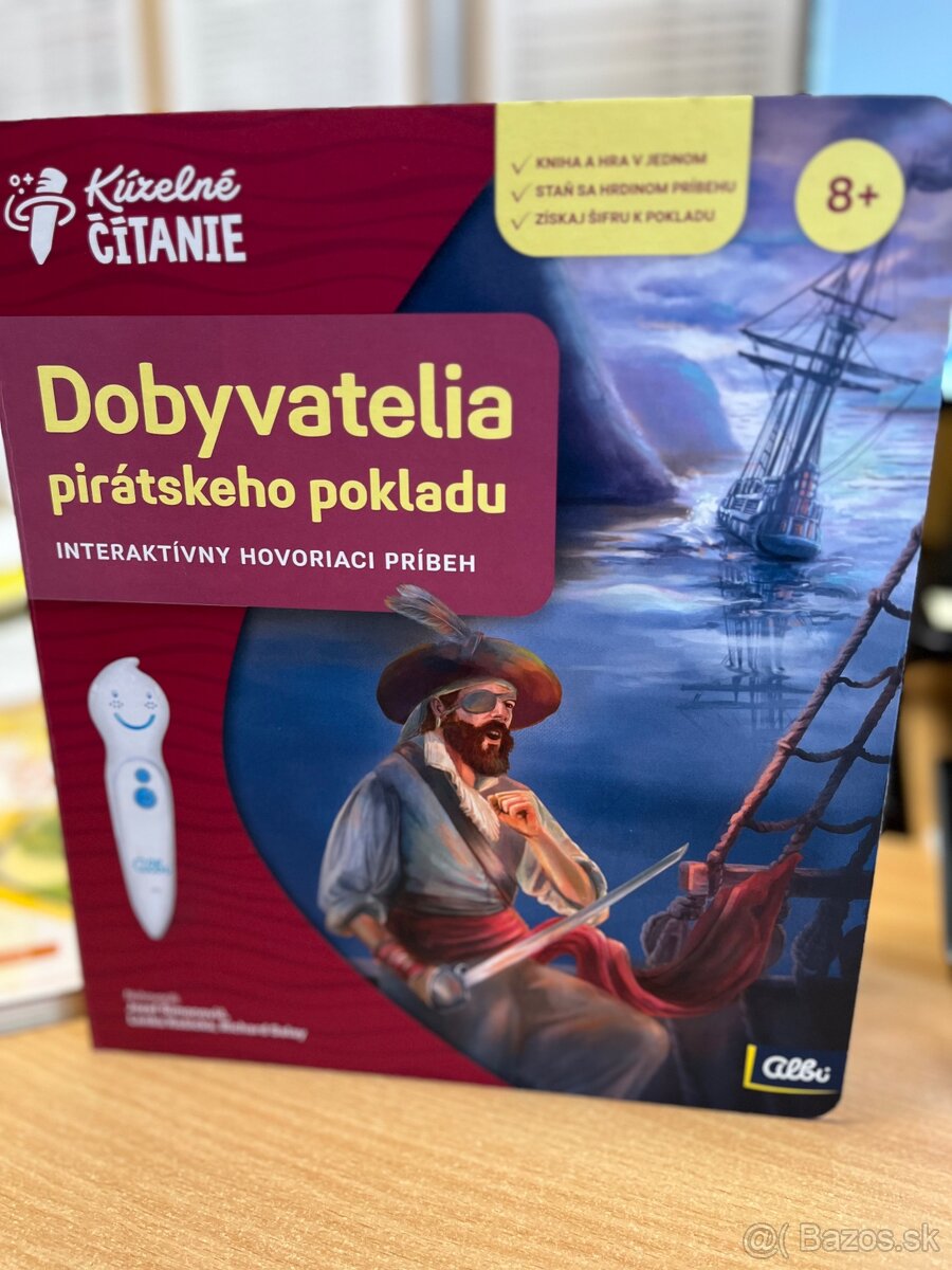 Albi kniha Dobyvatelia pirátskeho pokladu