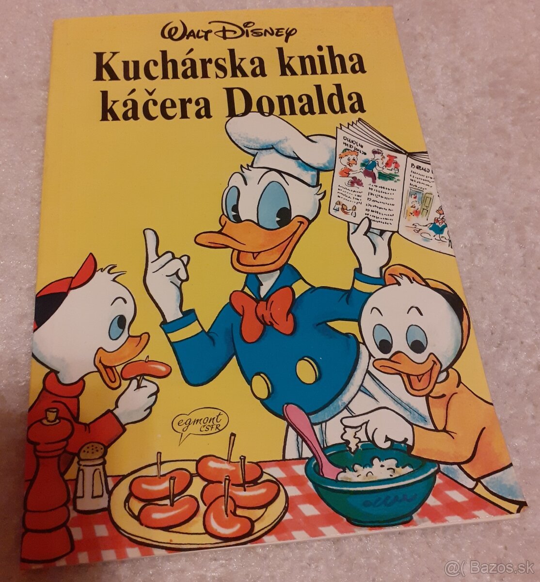 Walt Disney : Kuchárska kniha káčera Donalda