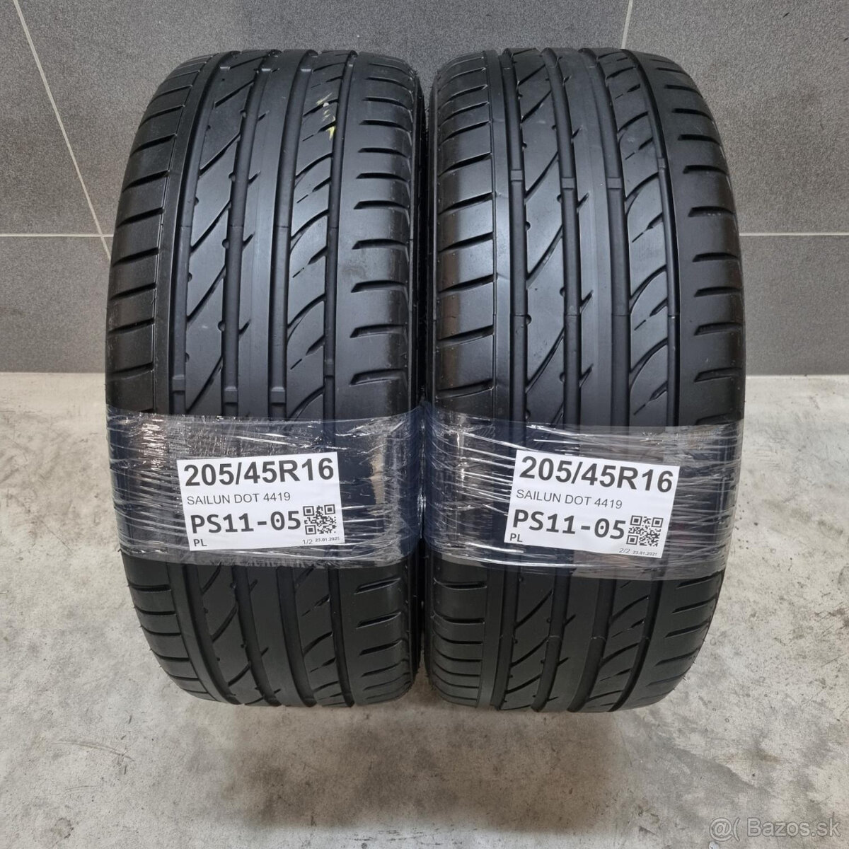 Letné pneumatiky 205/45 R16 SAILUN DOT4419