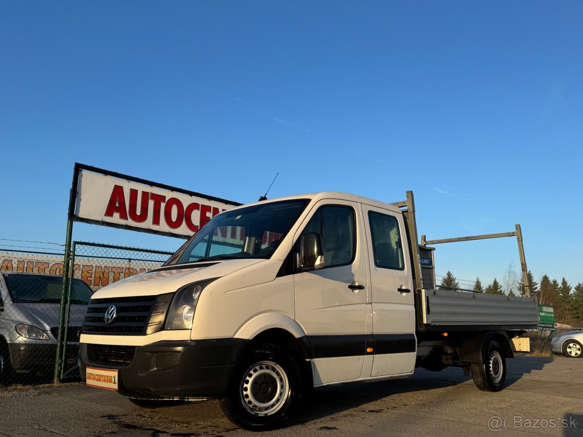 Volkswagen Crafter, 35 Doka 3,4 m korba 6 míst