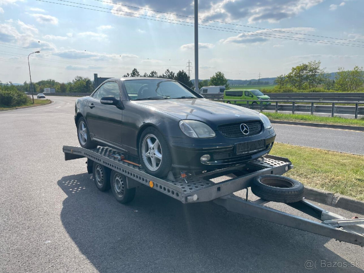 MERCEDES BENZ SLK 230 Facelift veškeré díly r.v. 2002