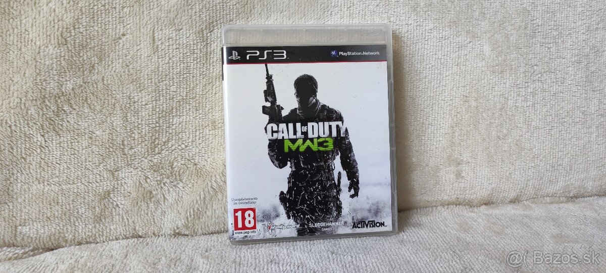 Call of duty 3 modern warfare pre ps3