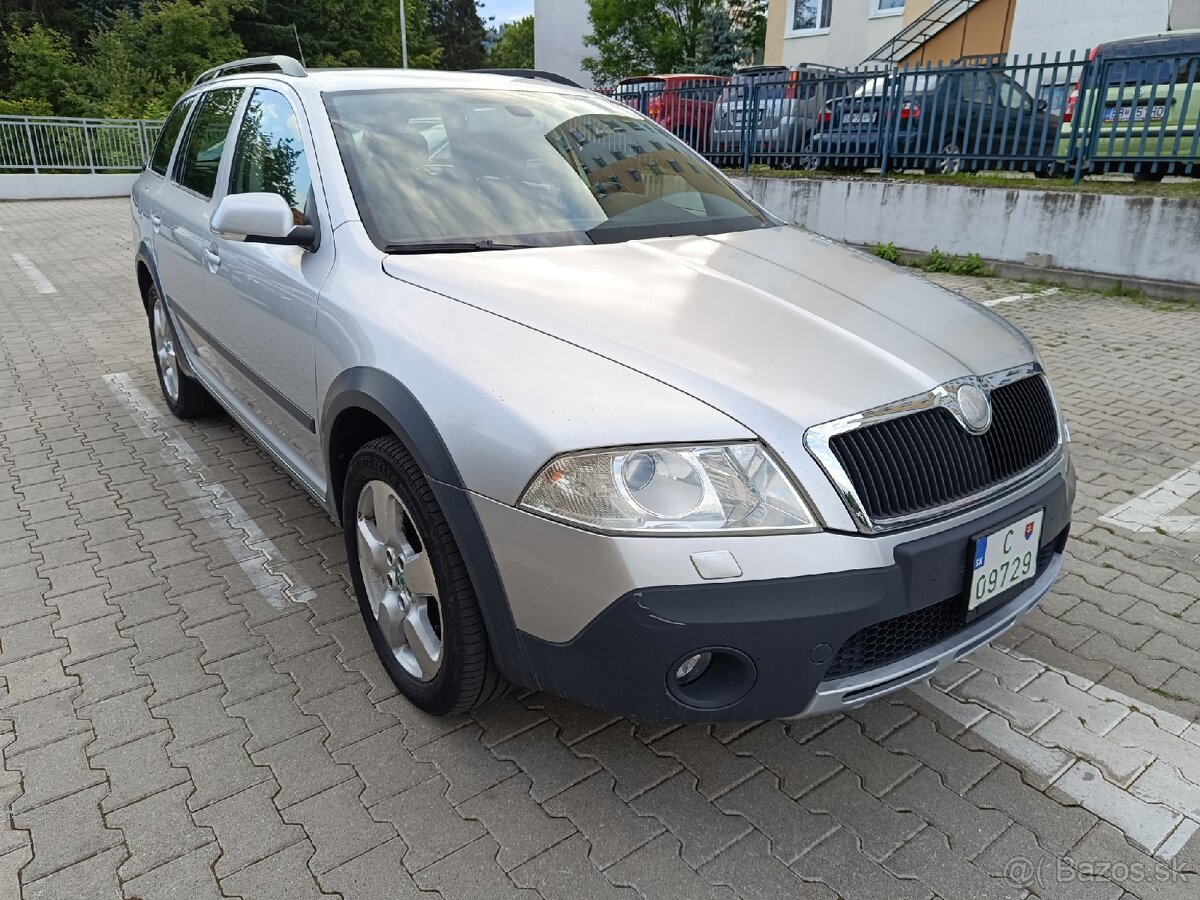 Škoda Octavia Scout 2,0tdi, r.v.6/2007, naj 290 000km