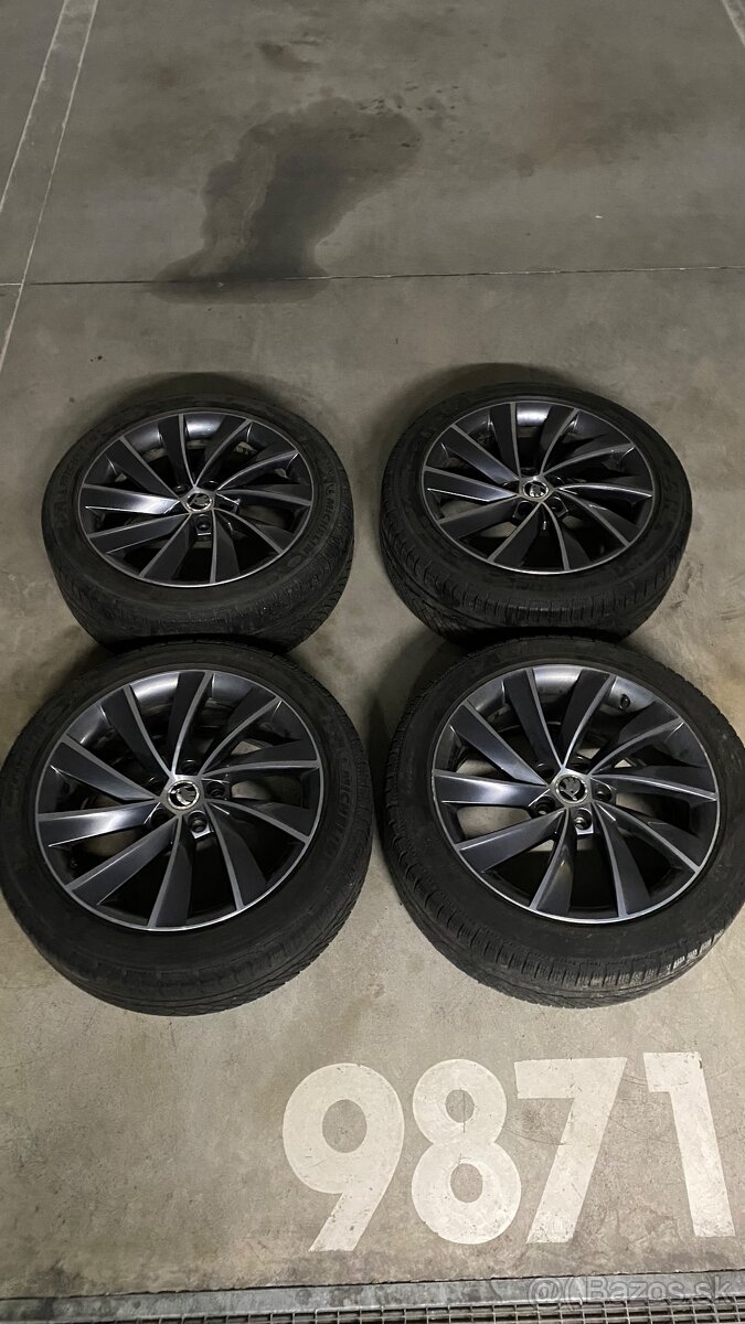 Disky ŠKODA 5x112 R18 (zimné pneumatiky)