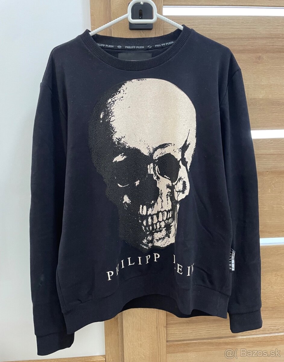 Phillip Plein mikina čierna