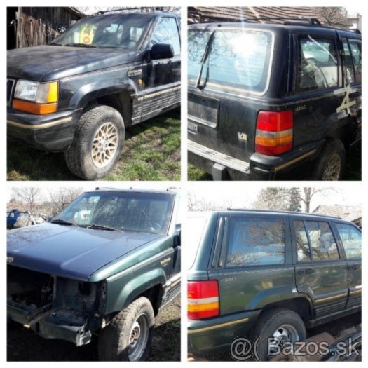 JEEP CHEROKEE XJ,WJ, ZJ - náhradné diely,kolesá,sedadlá iné