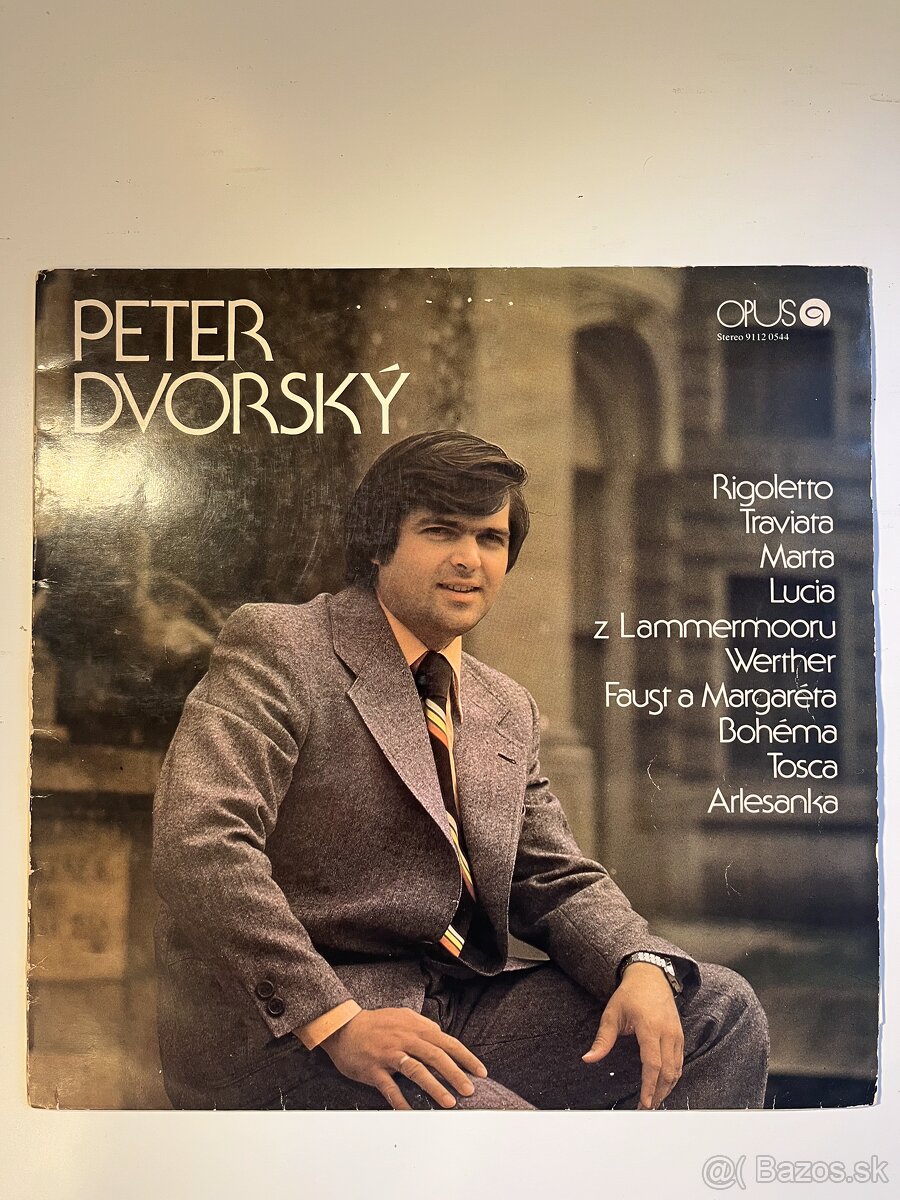 Peter Dvorský - Gramofónová platňa LP