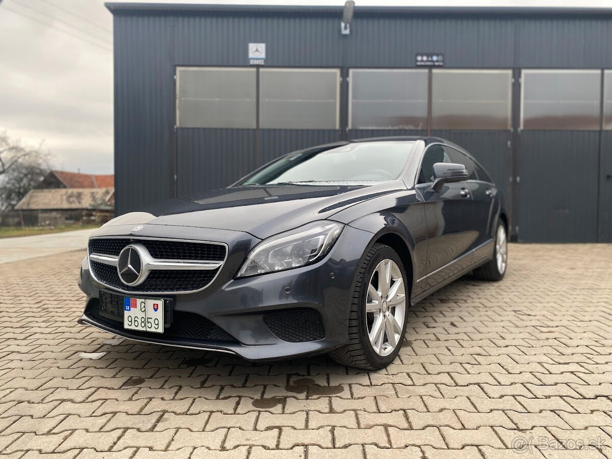 Mercedes-benz CLS 350d shooting brake 4matic Webasto